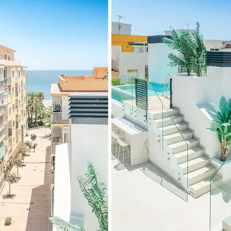 Stylish Urban Escape 2-bedroom With Rooftop Pool Estepona